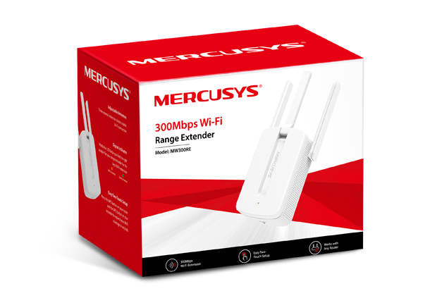Extensor Wi-Fi 300 Mbps Mercusys (MW300RE)
