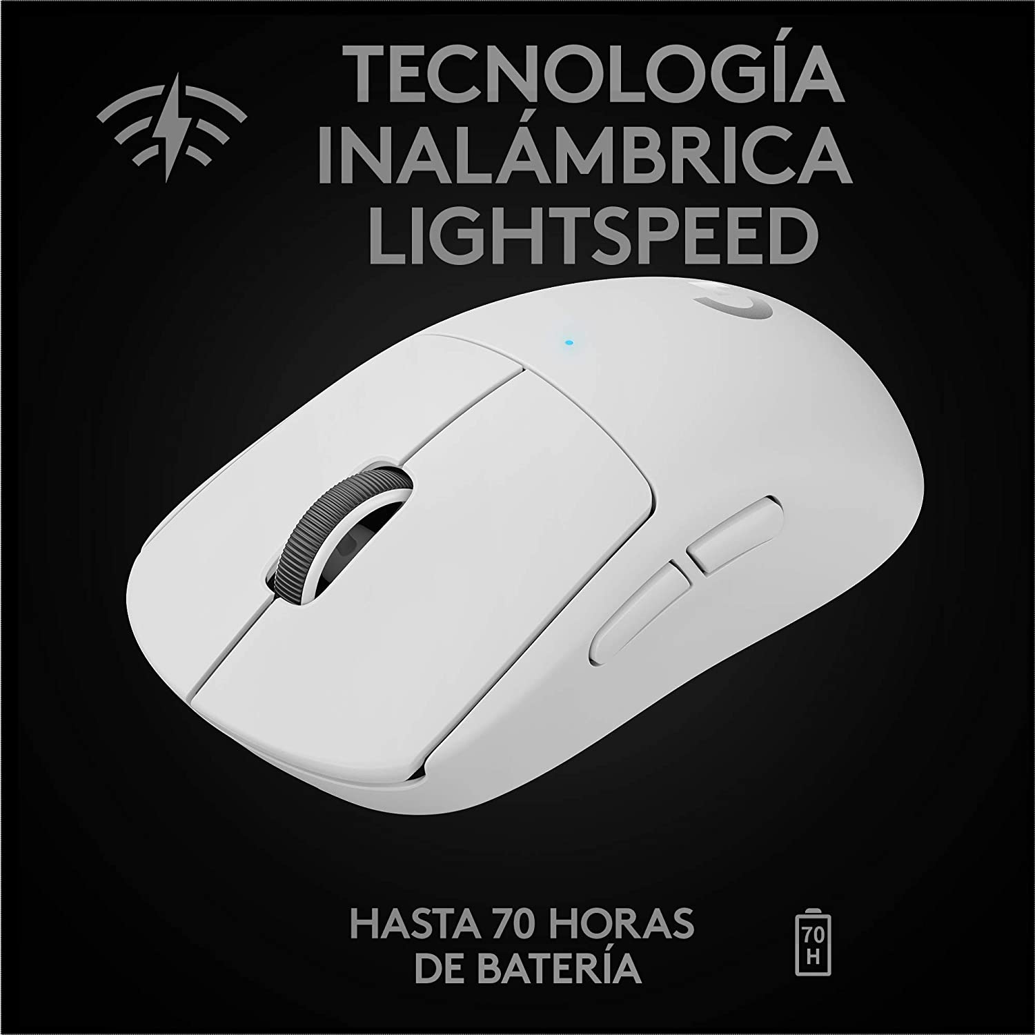 Mouse Inalambrico Gamer Logitech PRO X Superlight (910-005941) Blanco