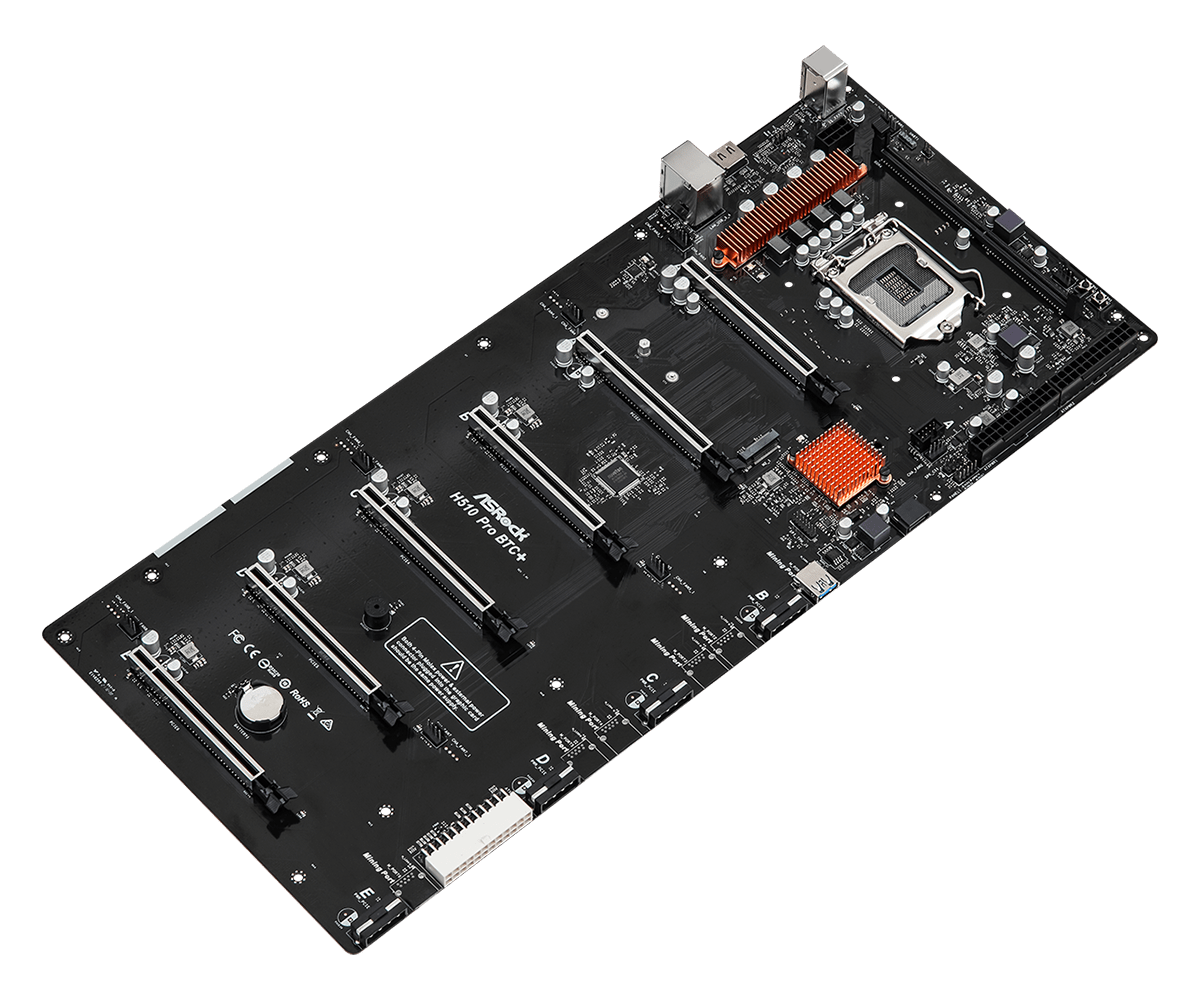 Mother Asrock H510 Pro BTC+ s1200