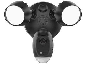 Camara IP Exterior EZVIZ + 2 Reflectores luz Blanca LC1C (CS-LC1C) Negro