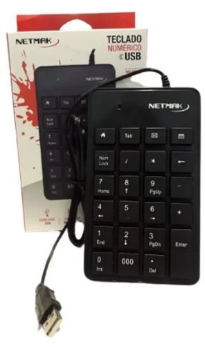 Teclado Numerico Netmak Usb (NM-KB250)