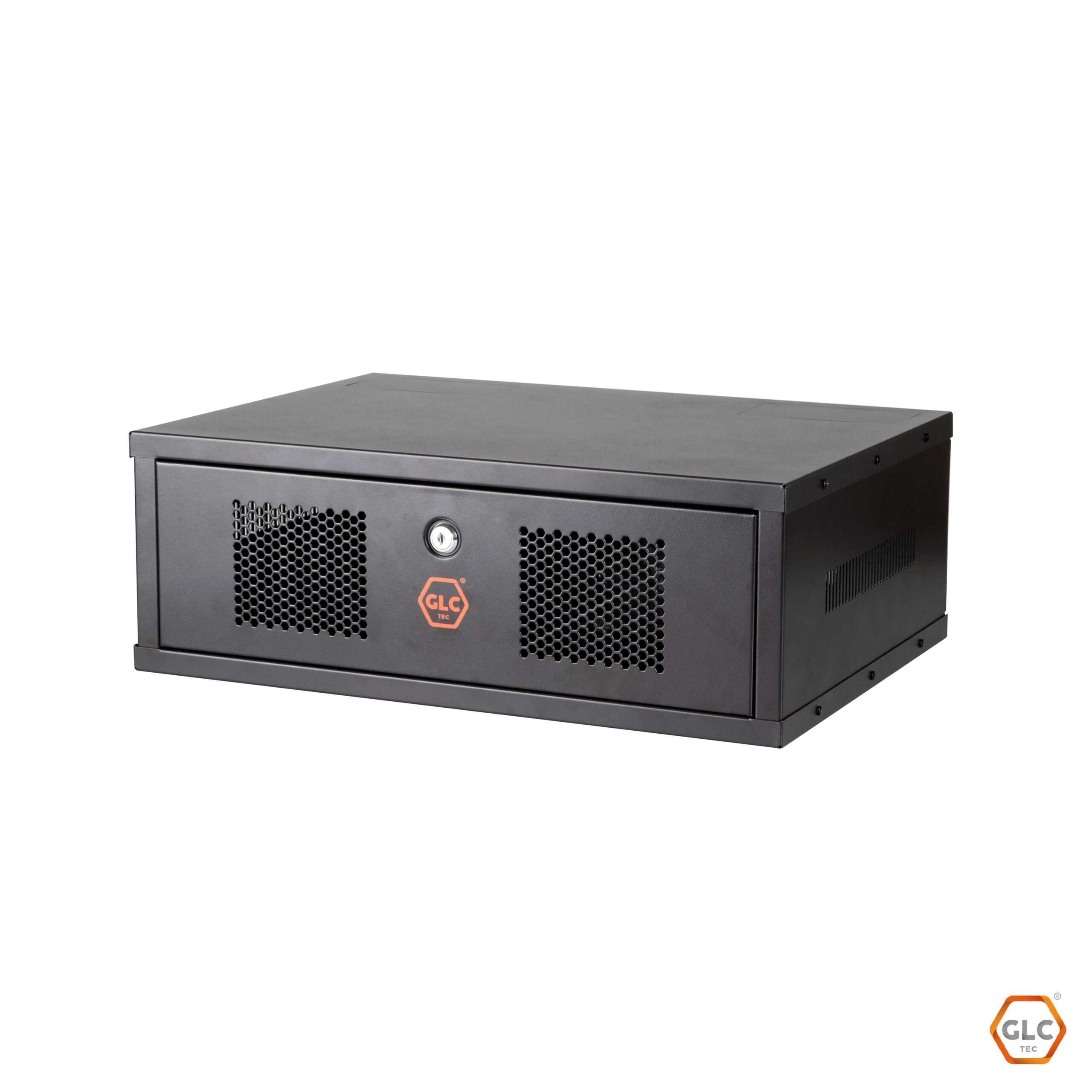 Rack 19'' 3U 370Mm GLC (GLC-MURAL-3U370) Negro
