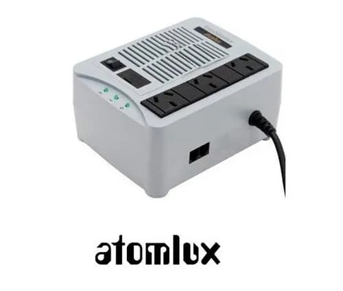 Estabilizador Atomlux 1000va 3 Bocas (H1000@)