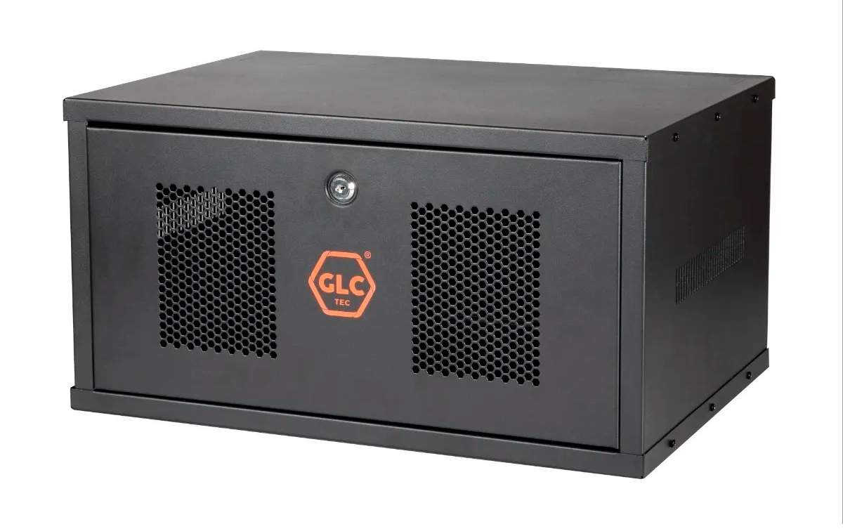 Rack 19'' 5U 370Mm GLC (GLC-MURAL-5U370) Negro