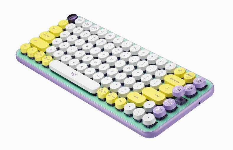 Teclado Logitech POP Keys Mecanico Fresh Vibes (920-010714)