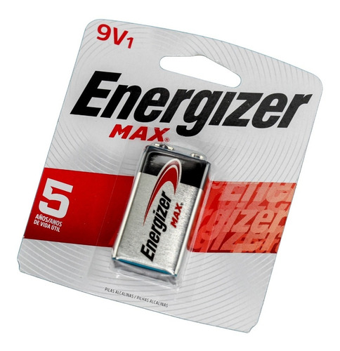 Pila Energizer Alcalina 9V
