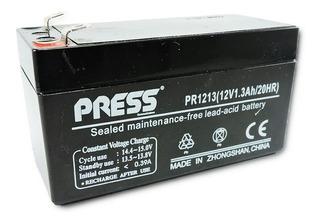 Bateria de Gel Recargable de 1.3A  12V PRESS (PR1213)