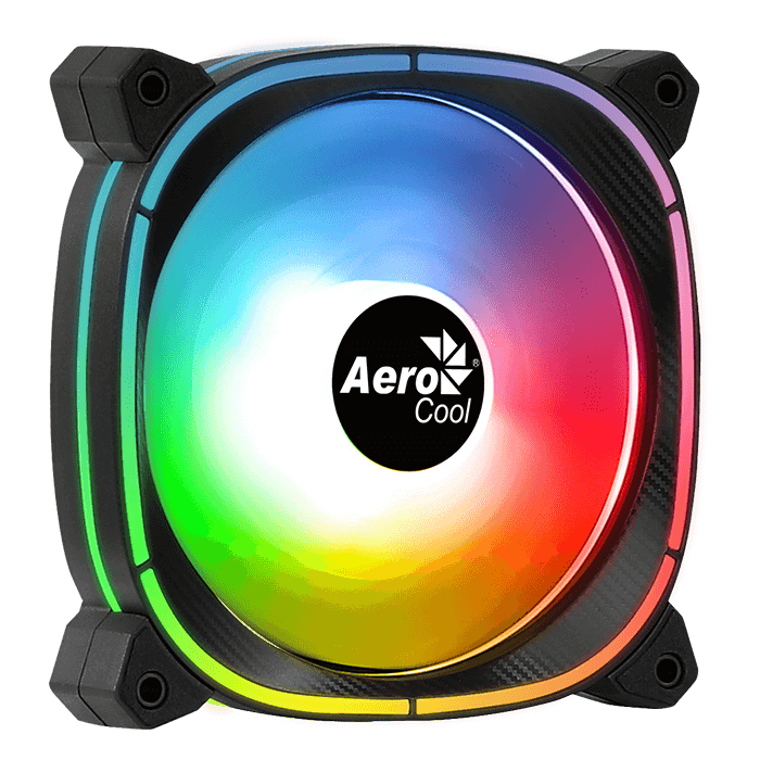 Cooler Gabinete 12 X 12 Cm Aerocool Astro 12F RGB 6-pin Requiere (H66F/H106C)