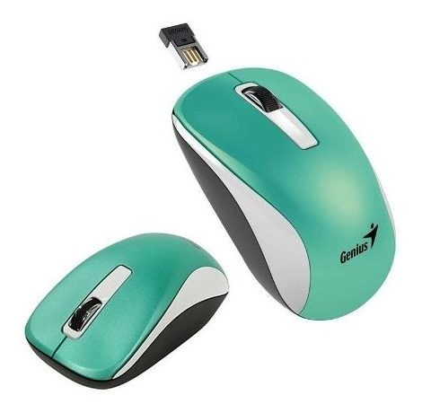 Mouse Inalambrico Genius NX 7010 Turquesa New Pack (310300118404)