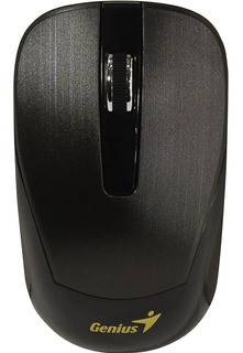 Mouse Inalambrico Genius ECO-8015 Bateria Recargable Negro New Pack (31030047400)