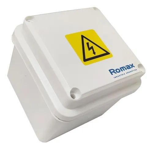 Caja Plastica Estanco Cuadrada 8x8x6 Romax (504)