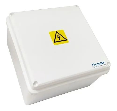 Caja Plastica Estanco Cuadrada 10x10x10 Romax (512)