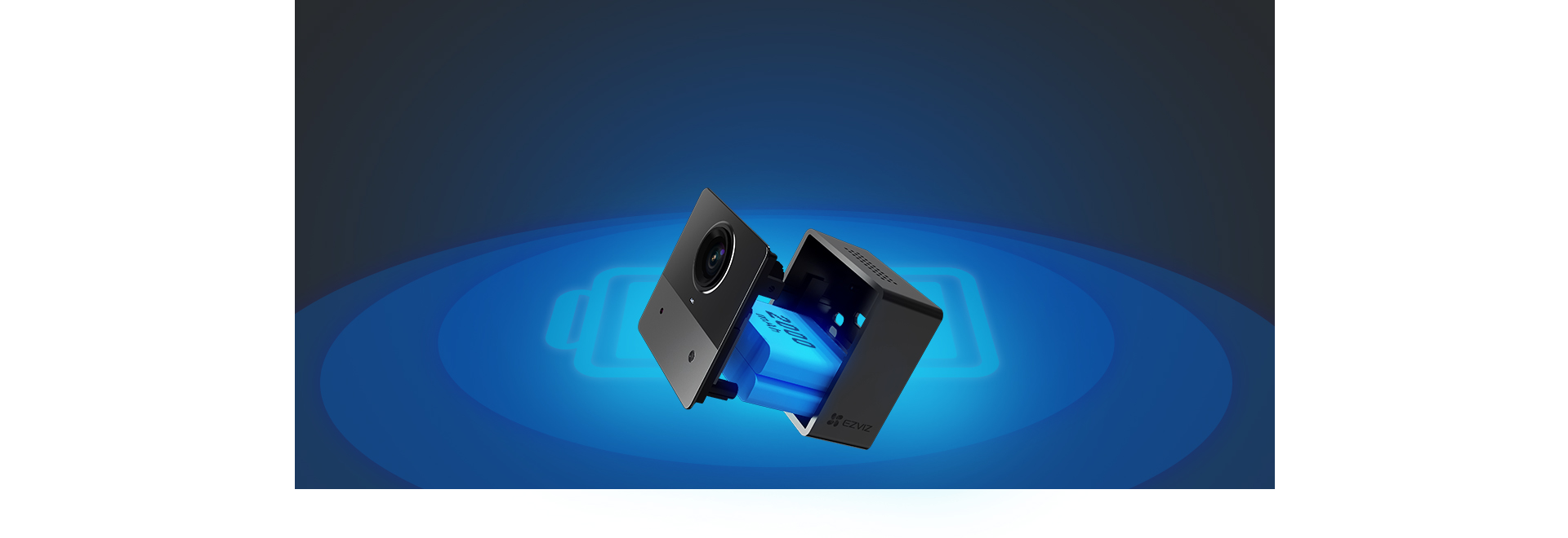 Camara IP de Bateria Inteligente Para el Hogar EZVIZ BC2 (CS-BC2) A0-2C2WPFB