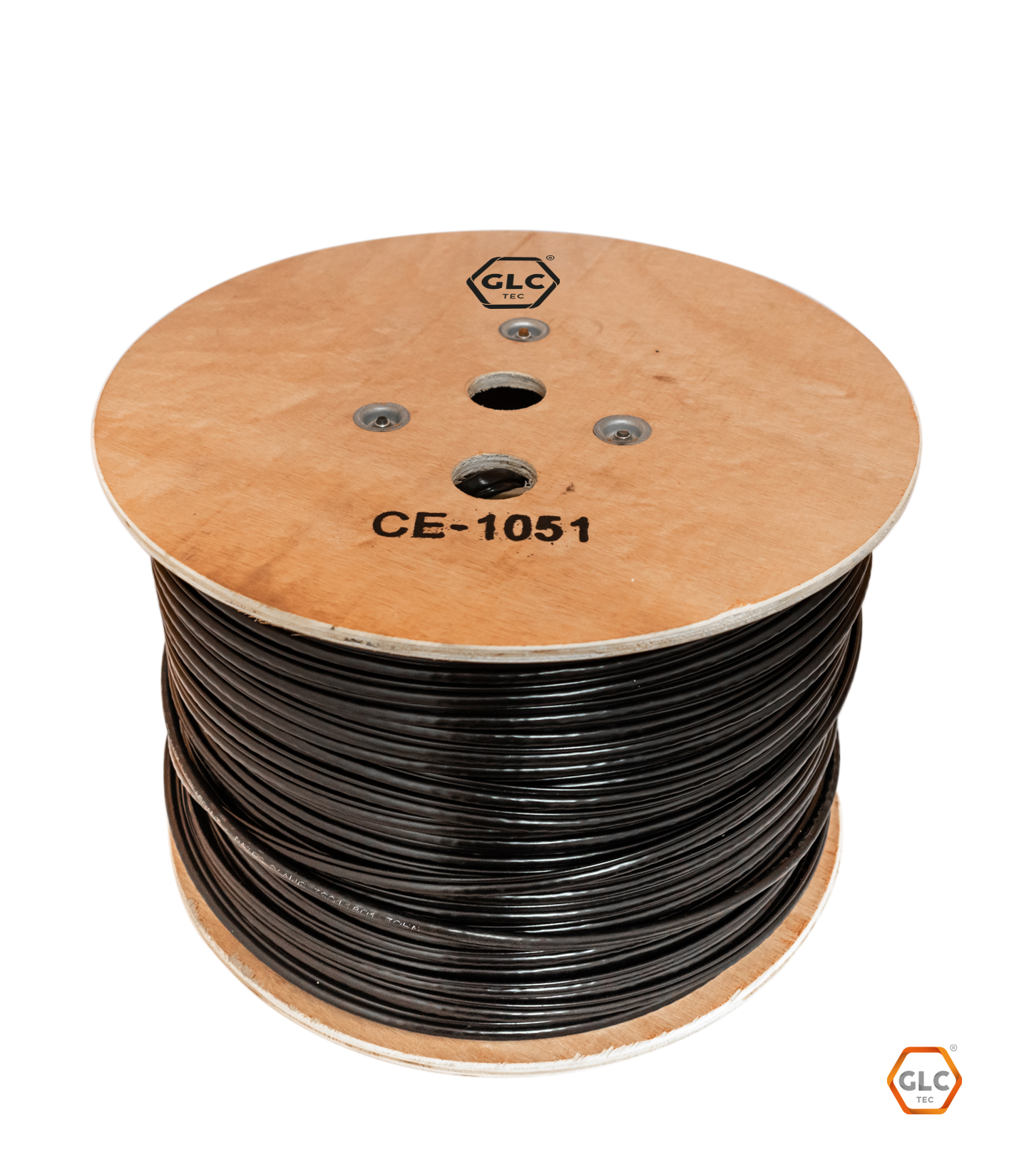 Cable UTP GLC MAX Exterior Cat5e Con Portante Acero 305 Mts (CE-1051)