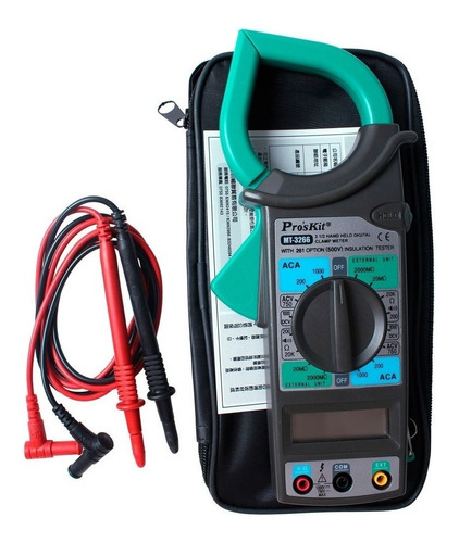 Pinza Amperométrica de hasta 1000A Proskit (MT-3266)