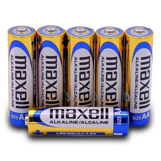 Pila Maxell Alcalina AA Blister x6 1.5V (AA-6BP) (BP X24)