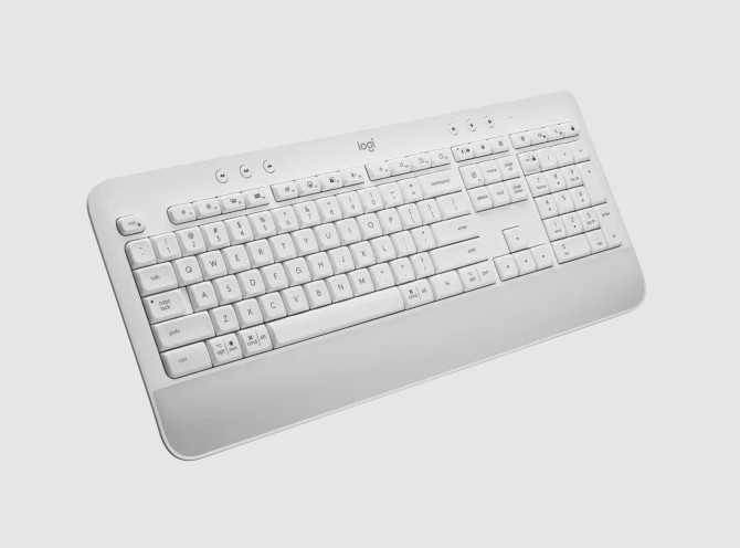Teclado Logitech Inalambrico/Bluetooth Signature K650 Blanco (920-010964)