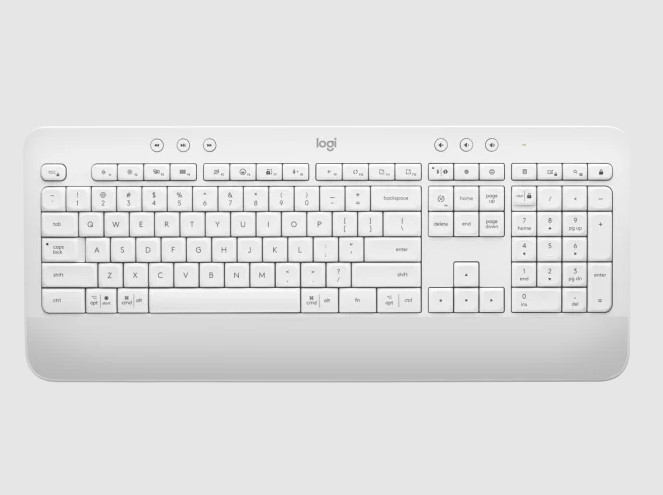 Teclado Logitech Inalambrico/Bluetooth Signature K650 Blanco (920-010964)