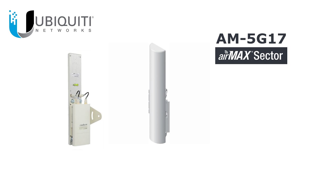 Ubiquiti Antena Mimo 5GHZ 17Dbi 90° (AM-5G17)