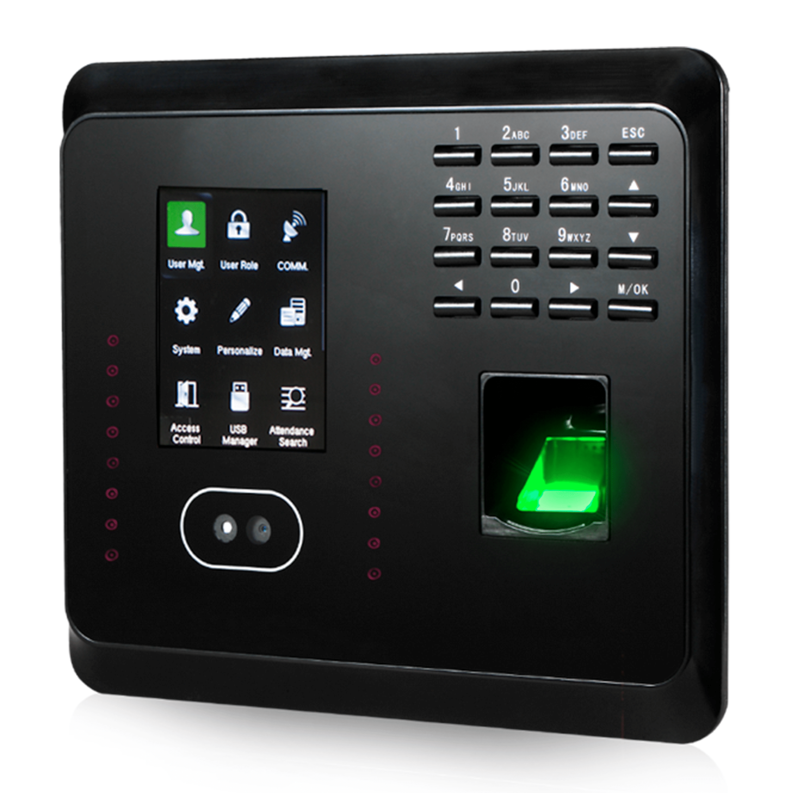 Control Acceso Biometrico Rec Facial Sin Fuente ZKTeco (MB360-ID) + ADMS S/FUENTE