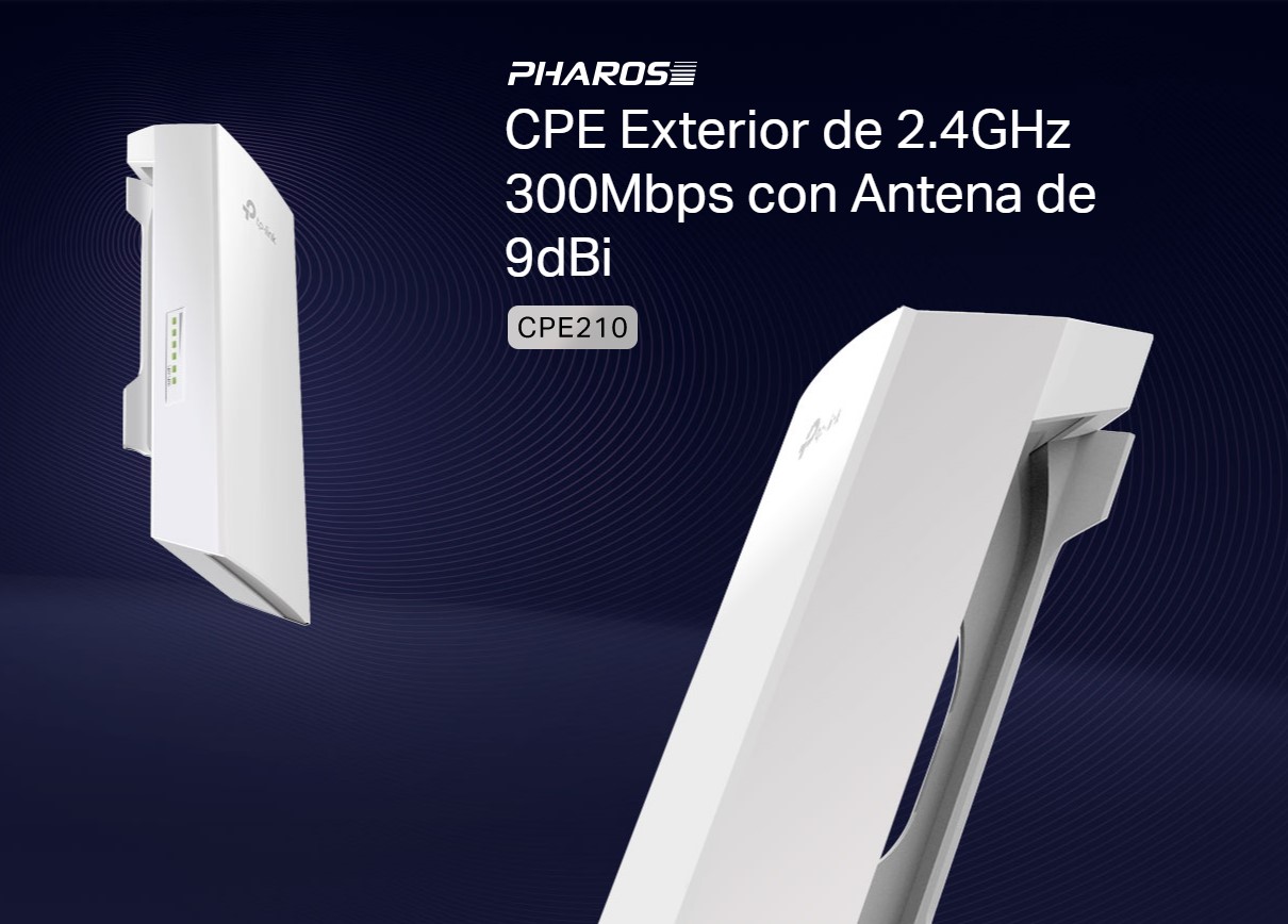 Antena TP-LINK 2.4 Ghz 300 Mbps (CPE210)