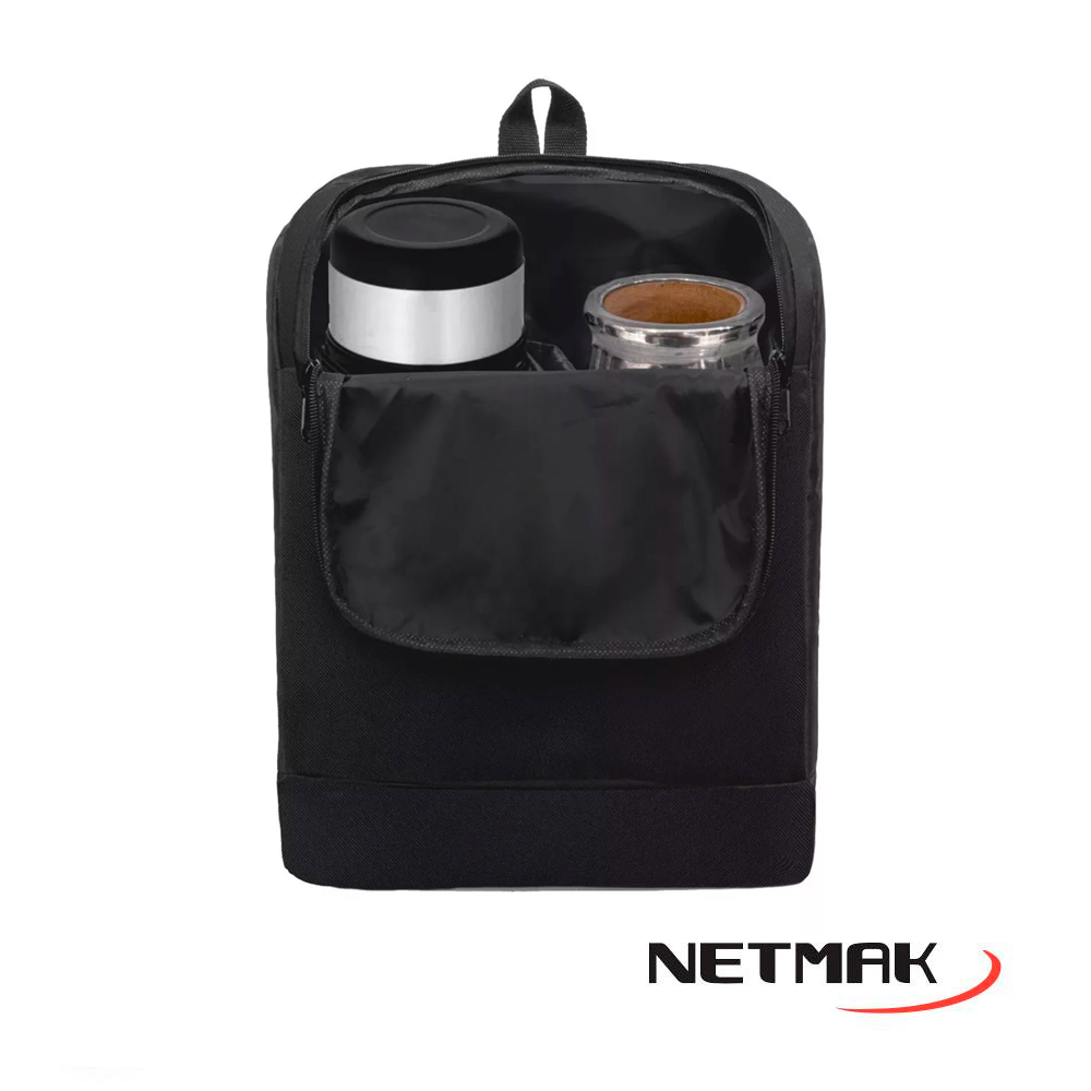 Mochila Matera Porta Notebook 15.6" Negra Netmak (NM-MCH2)