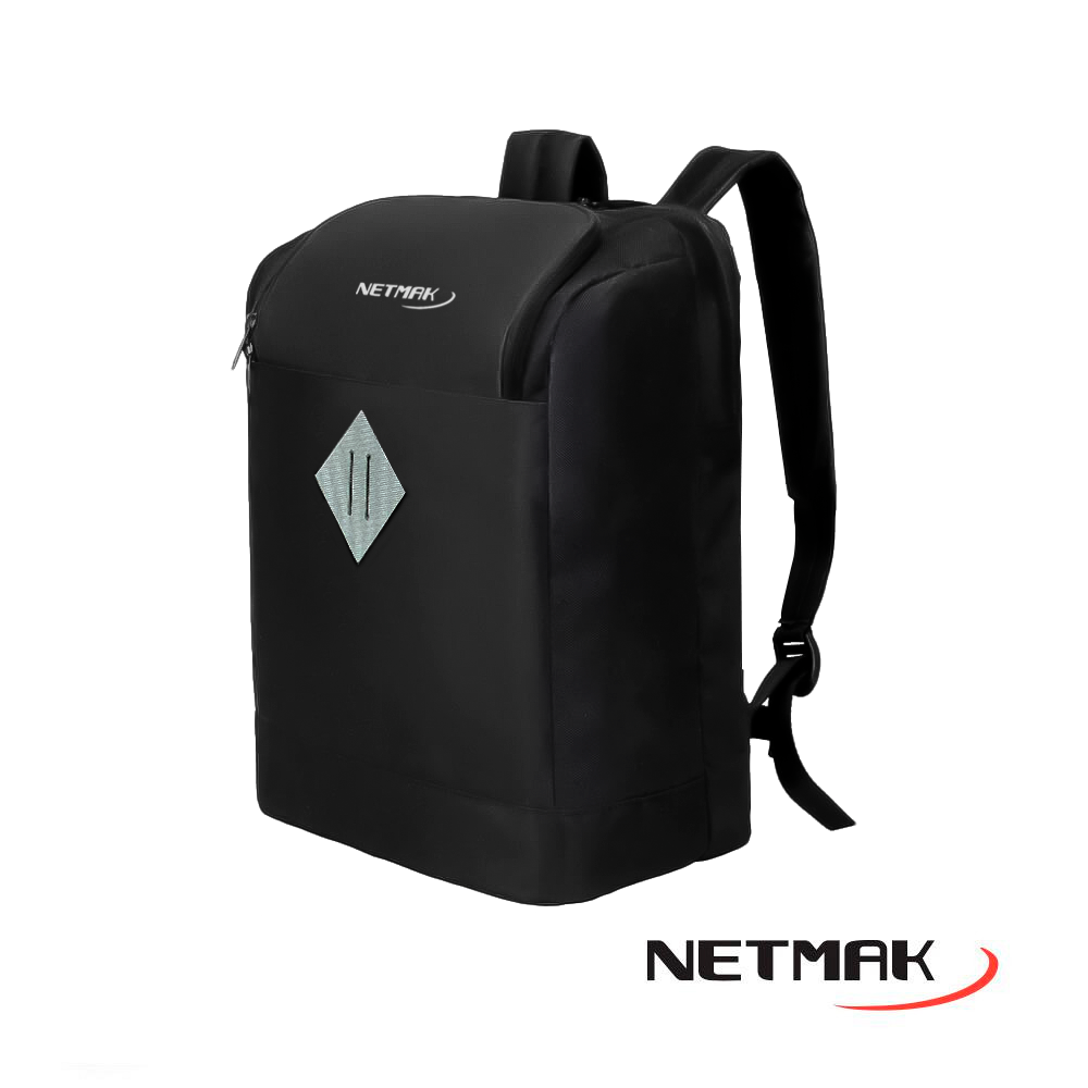Mochila Matera Porta Notebook 15.6" Negra Netmak (NM-MCH2)