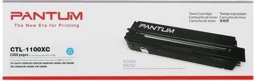 Toner Pantum CTL-1100XC Original Cyan (CP1100-DW/CM1100N-DW/CM1100FNW-FDW/CM1100ADN-ANW-ADW) 2300pag