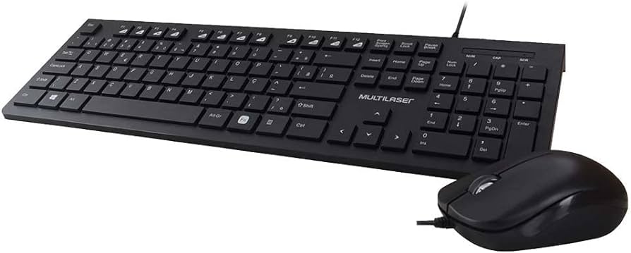 Teclado + Mouse Usb Mutilaser  (TC240)