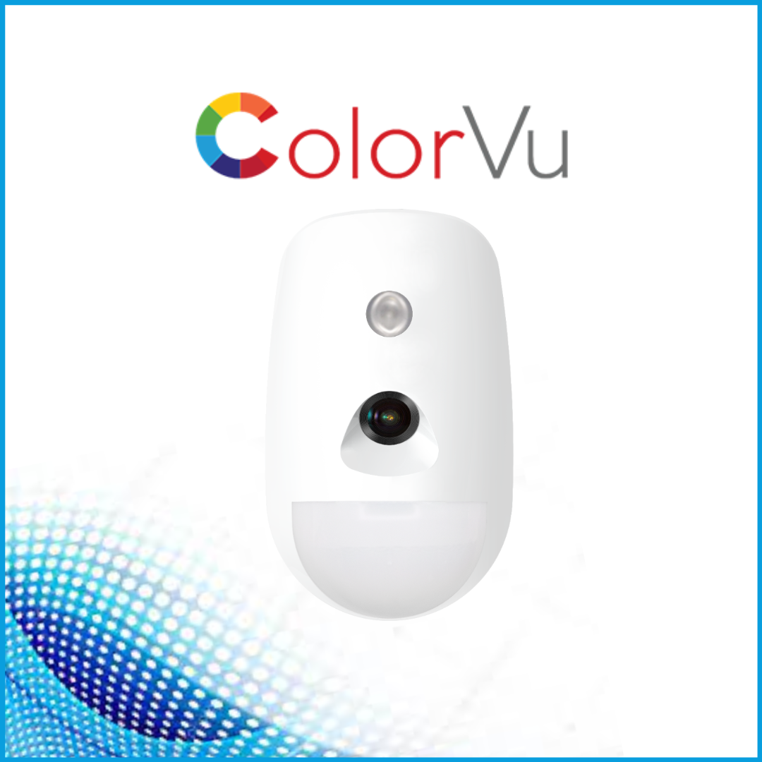 Sensor Pir Inalambrico + Camara Hikvision ColorVu (DS-PDPC12PF-EG2-WB)
