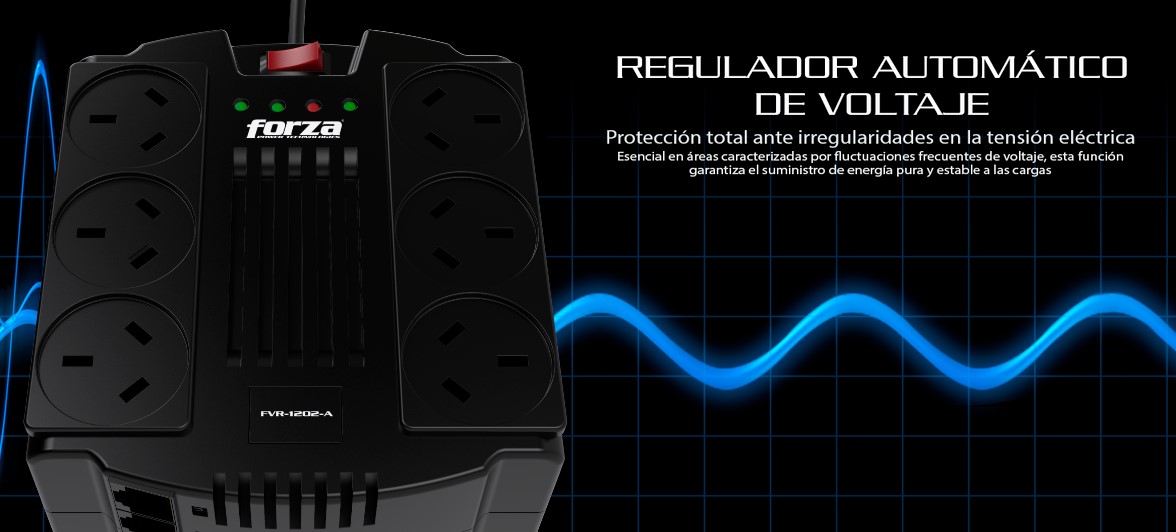 Estabilizador Forza 1200va (FVR-1202A)