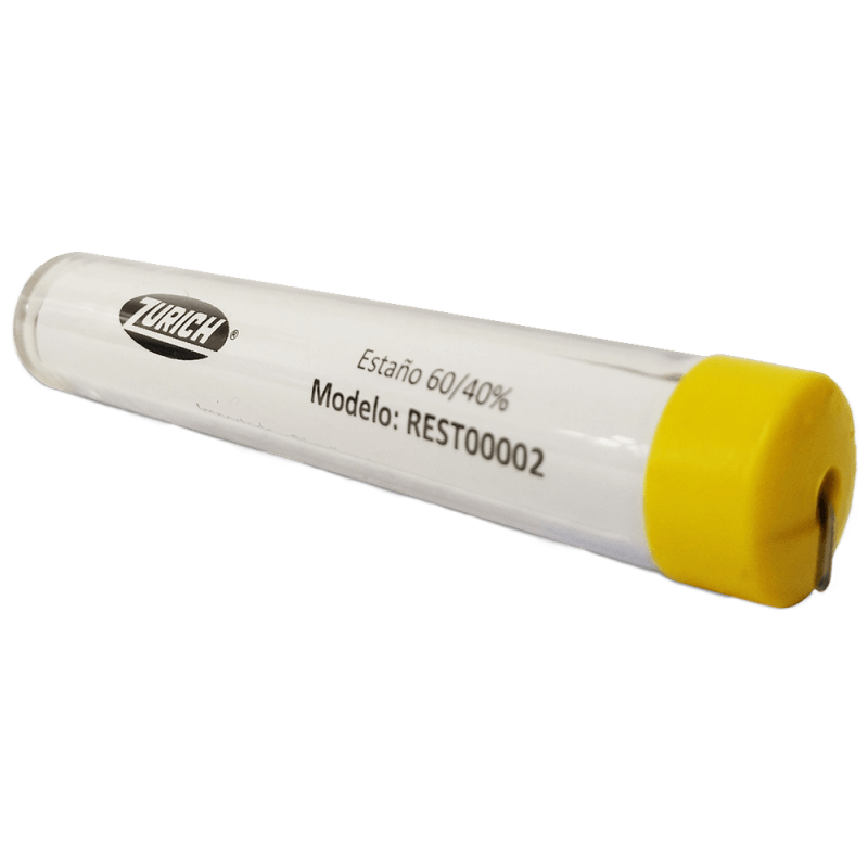 Estaño 60% 100GR 1mm x 3Mts Zurich (REST0000022)