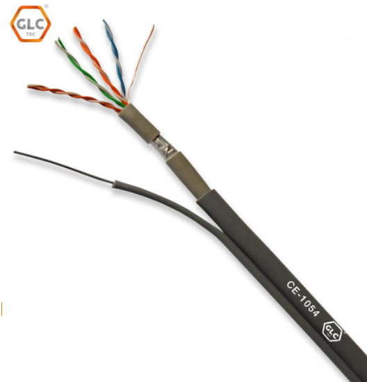 Cable FTP GLC Exterior Cat5e Con Portante Acero 305 Mts (CE-1054)