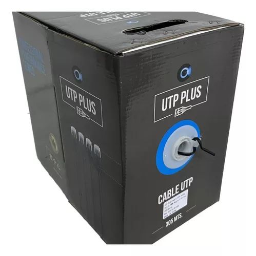 Cable UTP PLUS 100mts Cat6 Exterior (CCA6-N-100)