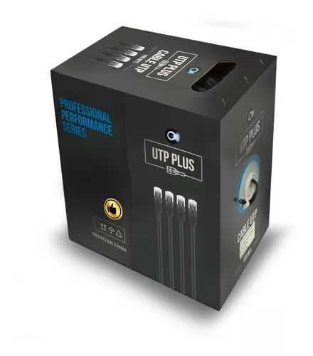 Cable UTP PLUS 100mts Cat5 Doble Vaina Exterior (FF-100-DV)