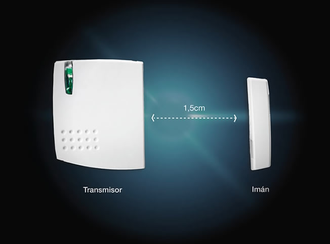 Sensor Magnetico Inalambrico Para Alarmas Marshall Pulsar RF
