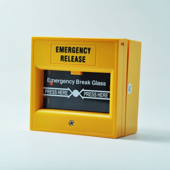 Botón de emergencia rompa el vidrio Pulsador de Alarma de incendios (GBE-Y) 5137