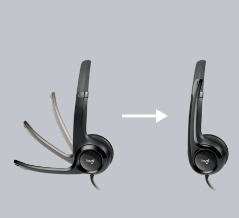 Auricular Logitech Con Microfono USB H390 Negro (981-000014)