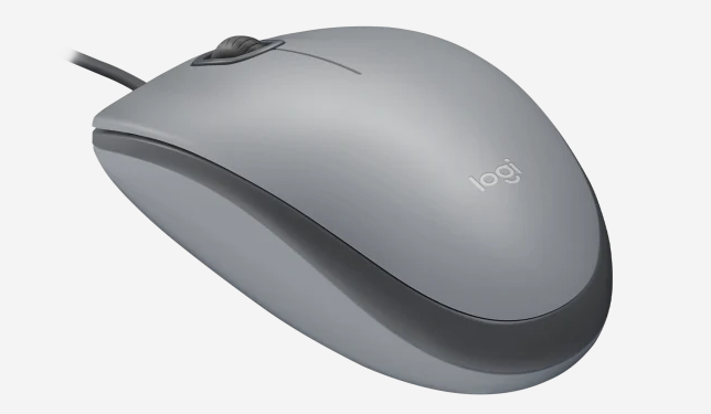 Mouse USB Logitech M110 Silent (M110S 910-006757) Gris