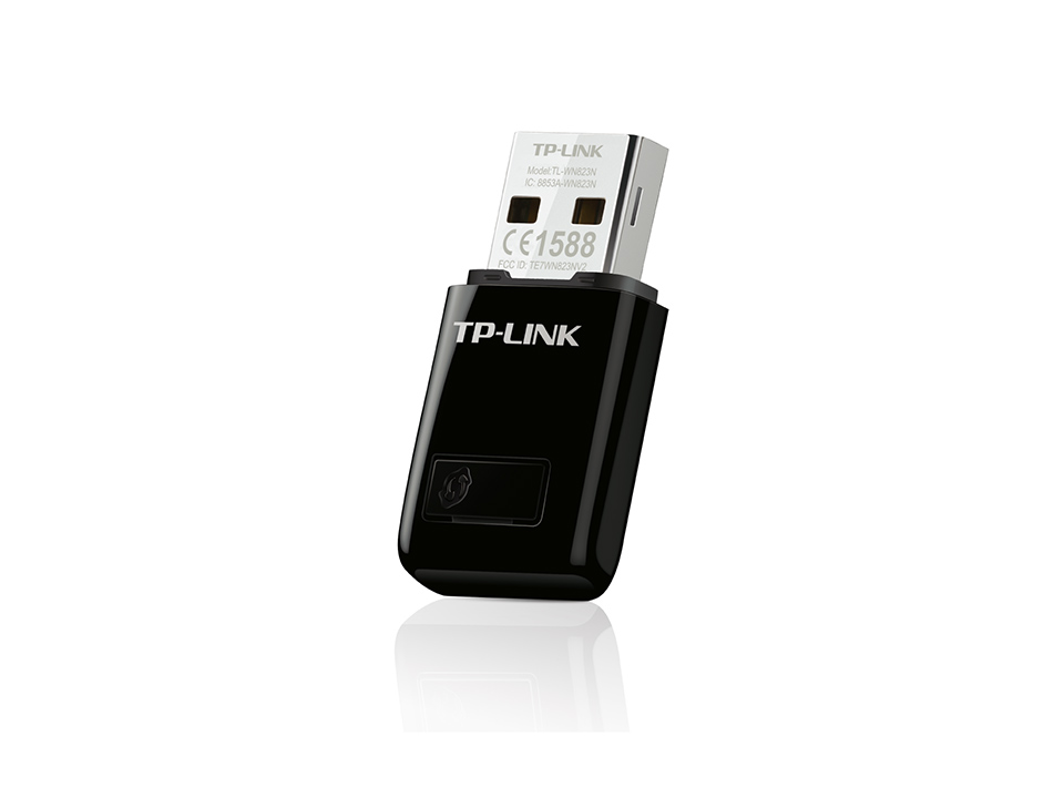 Red USB TP-LINK Wireless MINI 300 Mbps (TL-WN823N)