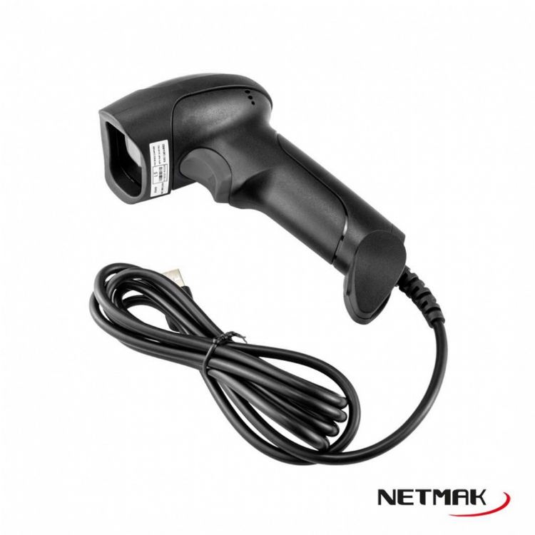Lector De Codigo De Barras y QR Netmak 1D-2D (NM-LC207)