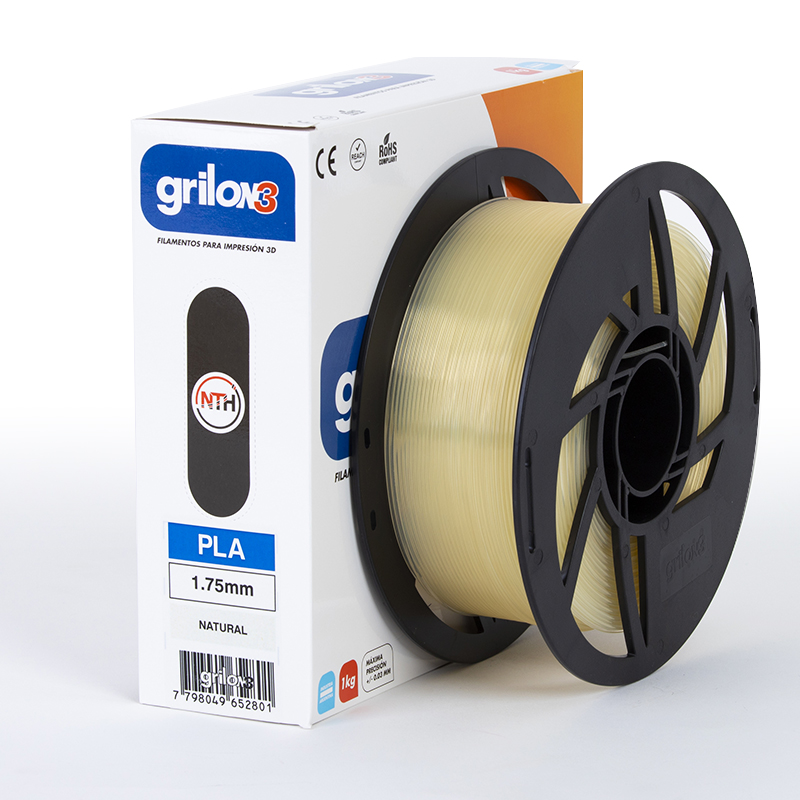 Monofilamento 3D Grilon3 Pla 03_NATURAL 1.75 X 1Kg