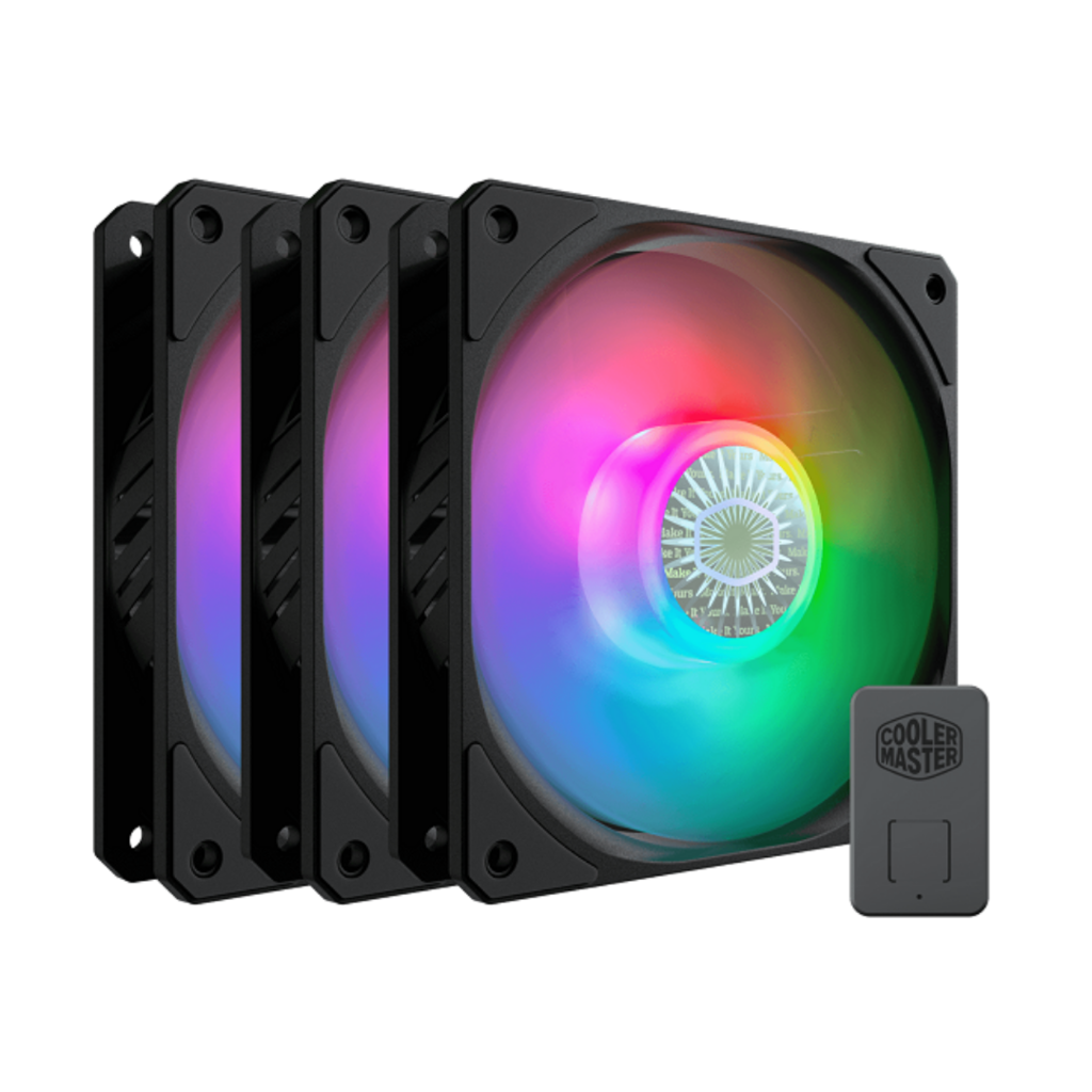 Cooler 120 Mm ARGB 3en1 Cooler Master SICKLEFLOW 120 ARGB (MFX-B2DN-183PA-R1)