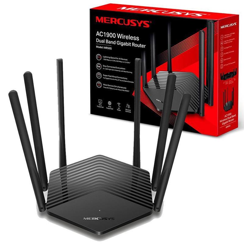Router Mercusys AC1900 DUAL BAND (MR50G)