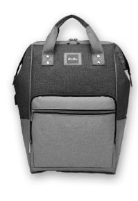 Mochila Kolke 15.6" Voyage Waterproof Gris y Gris Oscuro (KVM-533) 630284