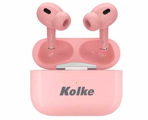 Auricular Inalambrico TWS con Power Bank y Display Kolke Rosa (KAB-657) 630477
