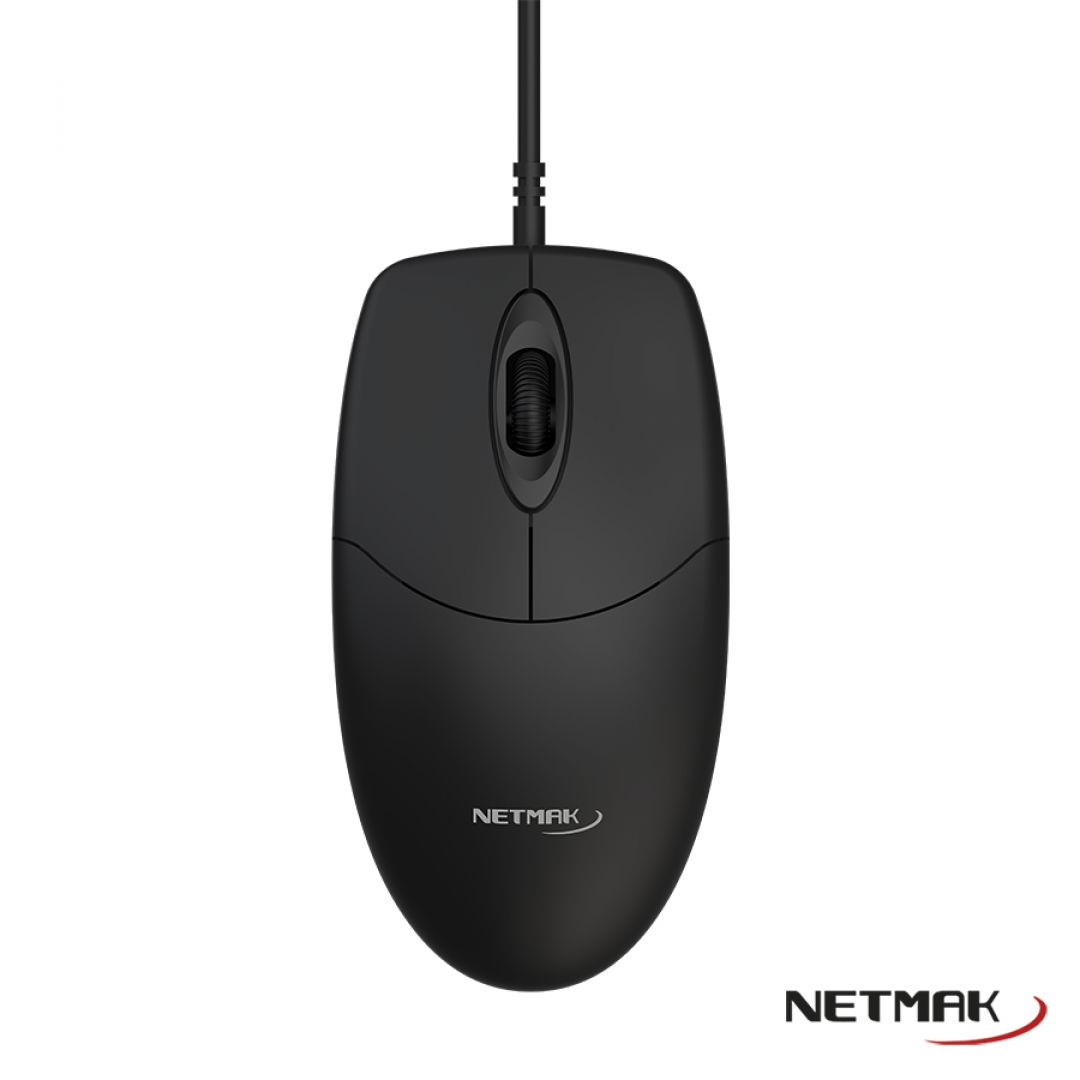 Mouse USB Netmak Negro (NM-M630)
