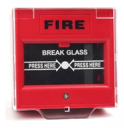 Avisador Manual Rojo de Doble Accion Rompa el Vidrio (KR1R)
