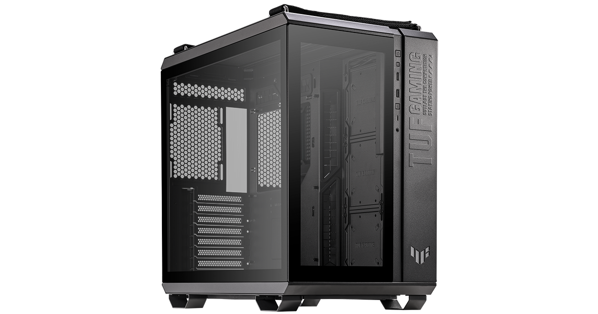 Gabinete Gamer Asus GT502 Tuf Gaming Case Black
