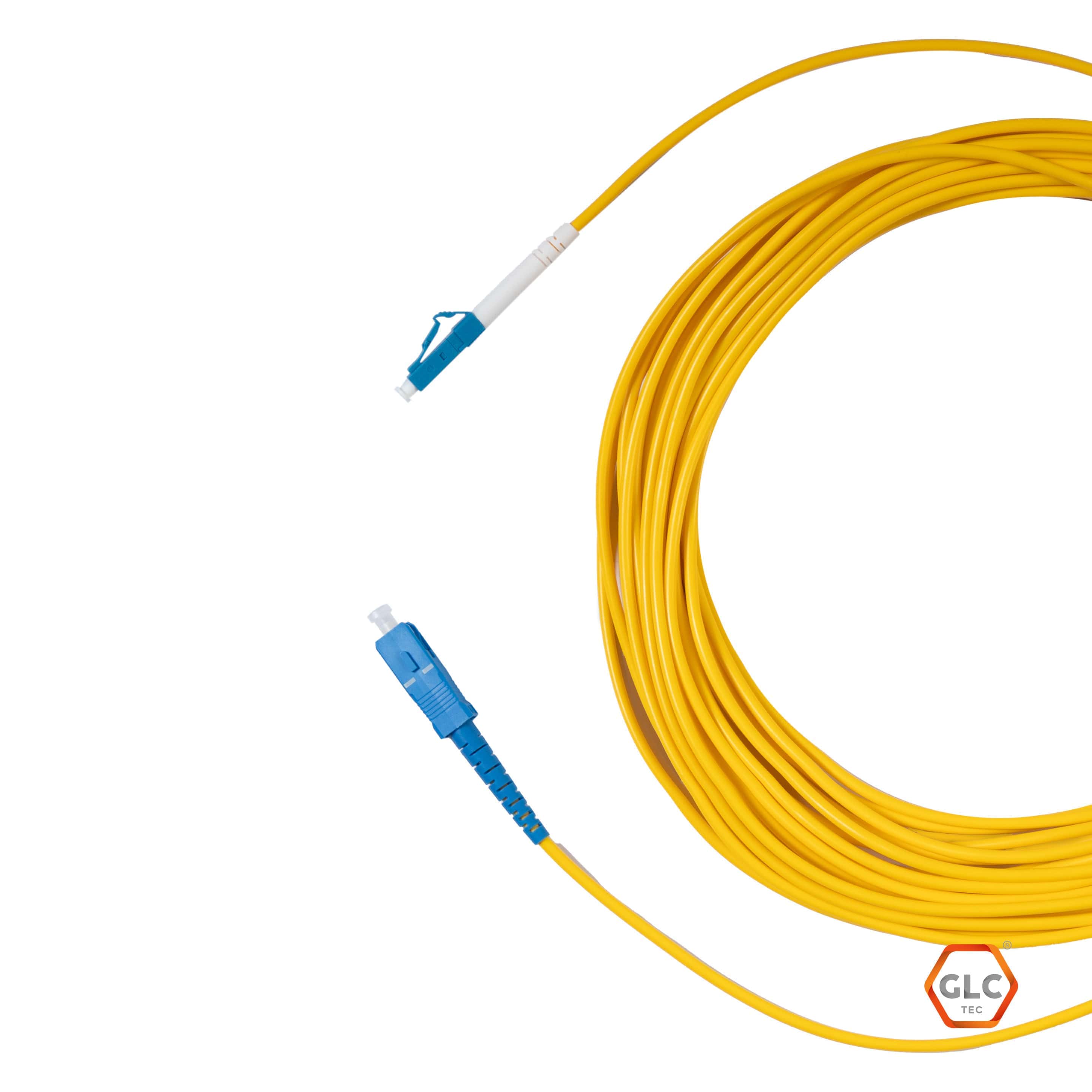 Patch Cord Fibra Optica GLC SC/PC-LC/PC SM 3MTS Simplex (FO-1094)